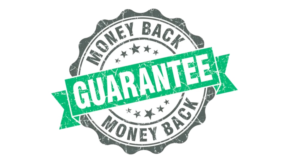 30-Day Money Back Guarantee