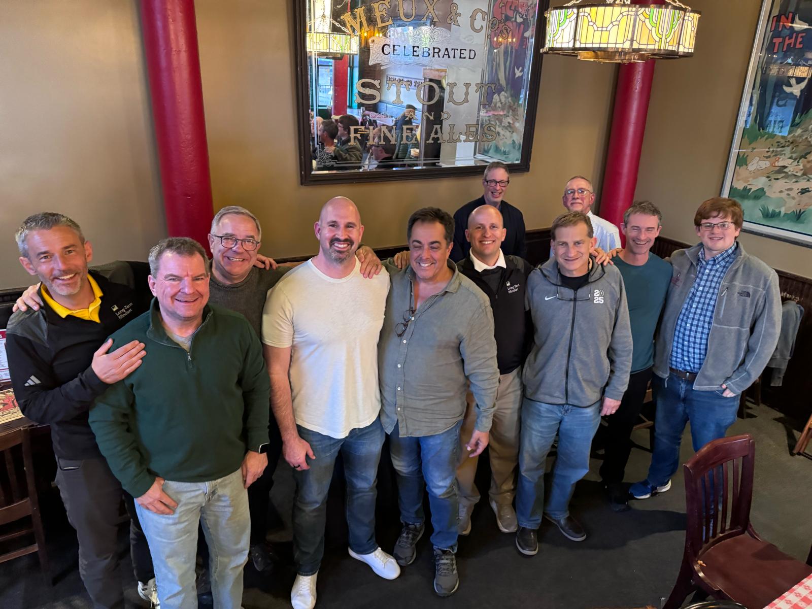 LTM members at pub meetup in Omaha